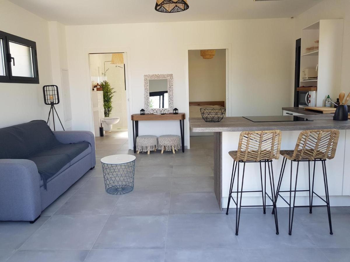 Maisons T2 Avec Jardins Privatifs - 10Mn De La Plage Et 5Mn Du Village - Casa Di I Trinelli Vescovato Buitenkant foto