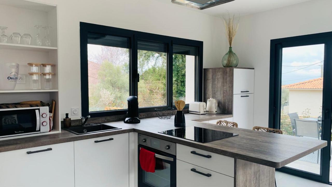Maisons T2 Avec Jardins Privatifs - 10Mn De La Plage Et 5Mn Du Village - Casa Di I Trinelli Vescovato Buitenkant foto